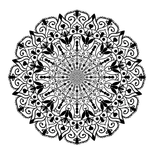 Mandala soyutlama, model, aşk, vintage