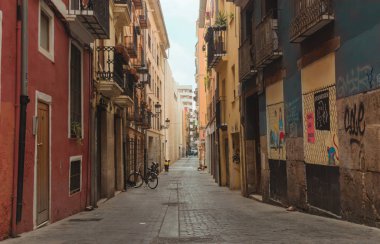 Carmen bölgesi caddesi, Valencia İspanya