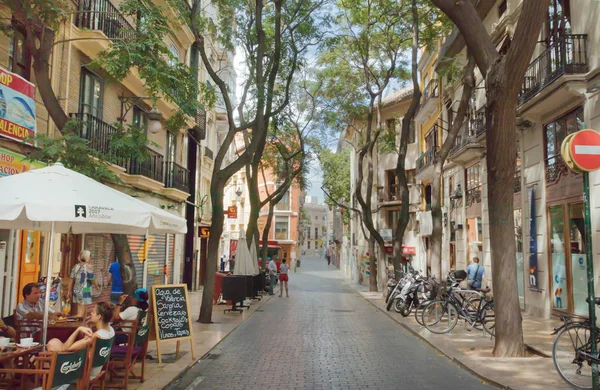 Carmen bölgesi caddesi, Valencia İspanya