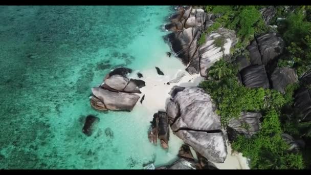 Lagunas Turquesas Isla Tropical Lugar Hermoso Para Restauración Las Fuerzas — Vídeos de Stock