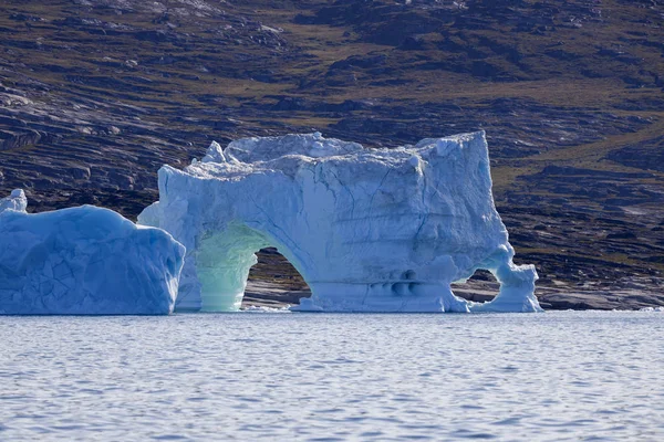 Ices Och Isberg Ovanliga Former Forskning Polarregioner Jord Fenomen Den — Stockfoto