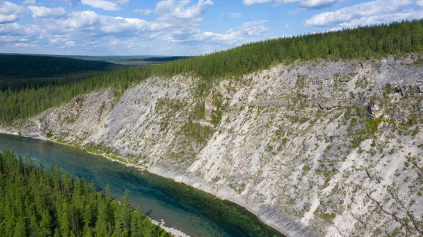 Urais Subpolares Territórios Norte Rússia Natureza Intacta Limpo Água Potável Fotos De Bancos De Imagens