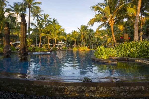 Übernachten Sie Einem Wunderschönen Hotel Auf Einer Tropischen Insel Meereslandschaften — Stockfoto