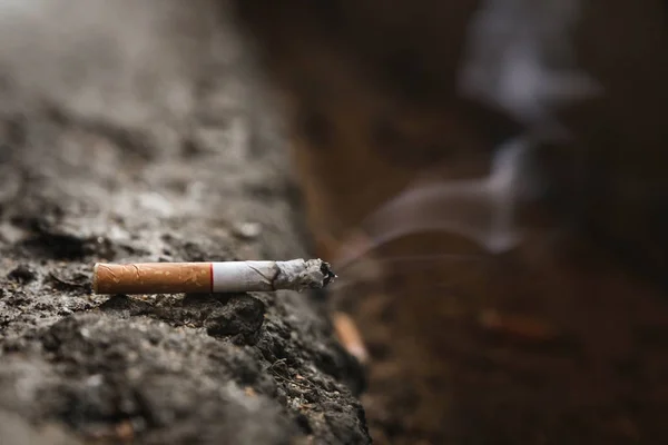 世界无烟日.停止吸烟，戒烟以健康. — 图库照片