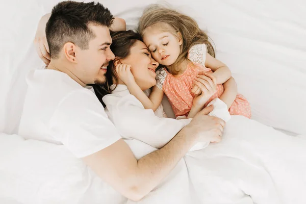 Retrato Familia Feliz — Foto de Stock