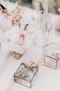 Düğün masası randevuları. Restoran iç mekan