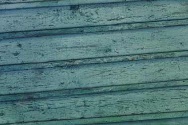 Eski ahşap boyalı kalaslar diyagonal nane