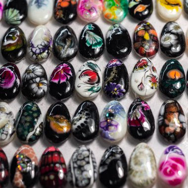 manikür, genişleme ve jöleli çivi tasarımı