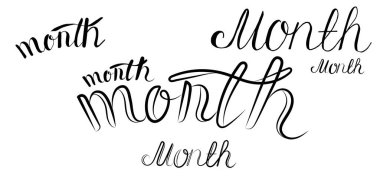 farklı biçimlerde harf ayları, göğüs kanserine karşı mücadele, taslak, tekstil için baskı, kağıt tasarımı, raster kopyası