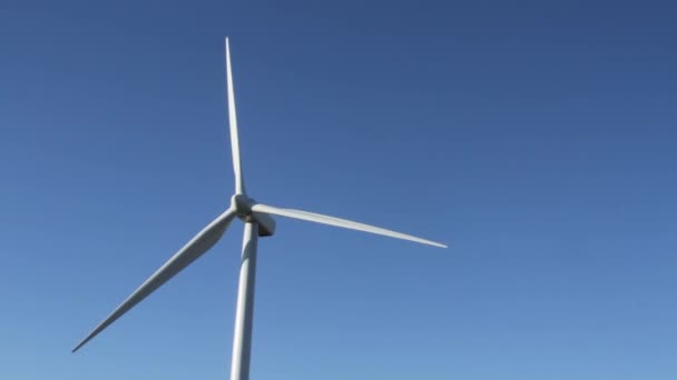 Windpark Buiten Ellensburg Washington Een Heldere Herfstdag — Stockvideo