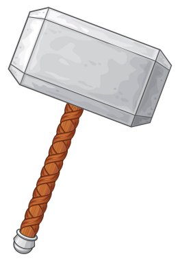 Thor vektör çizim çekiç