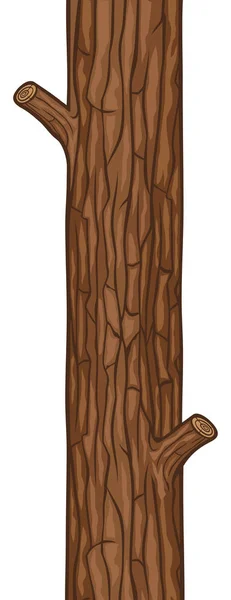 Tree Trunk Vectorillustratie — Stockvector