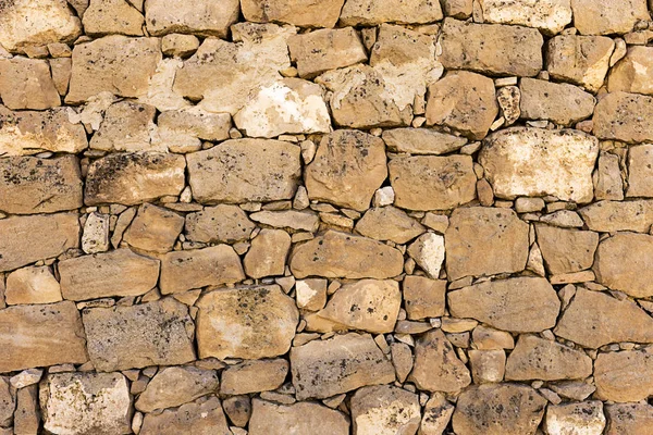 Parede de pedra antiga em uma zona rural. Textura de pedras velhas. Pedra seca "pedras Seca". Ao ar livre txtured . — Fotografia de Stock