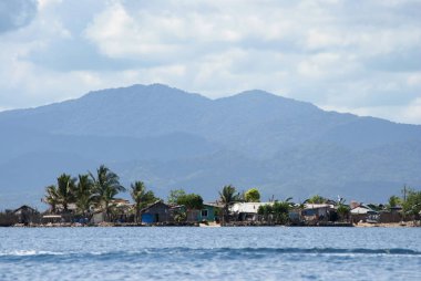 Guna Yala, Kuna Yala, San Blas, Panama'daki Cennet Adaları. Günbatımı. Sunrise.