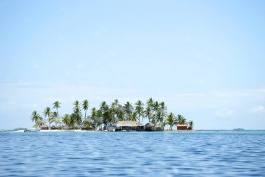 Guna Yala, Kuna Yala, San Blas, Panama'daki Cennet Adaları. Günbatımı. Sunrise.