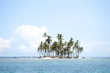 Guna Yala, Kuna Yala, San Blas, Panama'daki Cennet Adaları. Günbatımı. Sunrise.