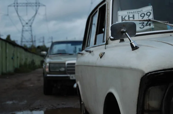 Moskova Rusya eski araba