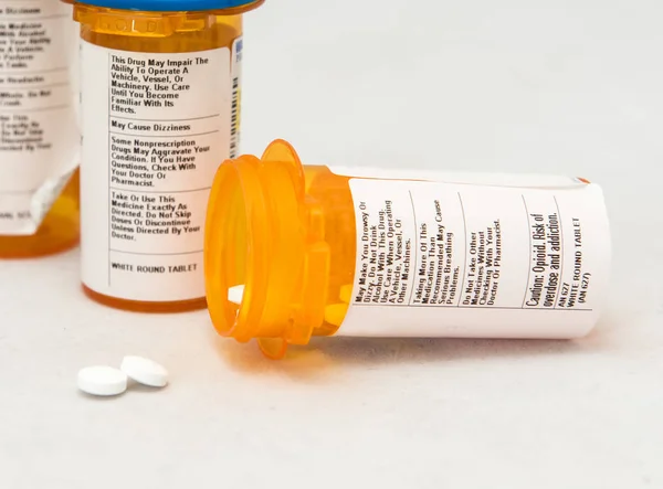 Opiod Pill Bottle — Stock Photo, Image