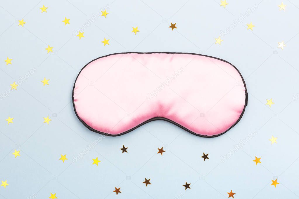 Sleeping mask and confetti