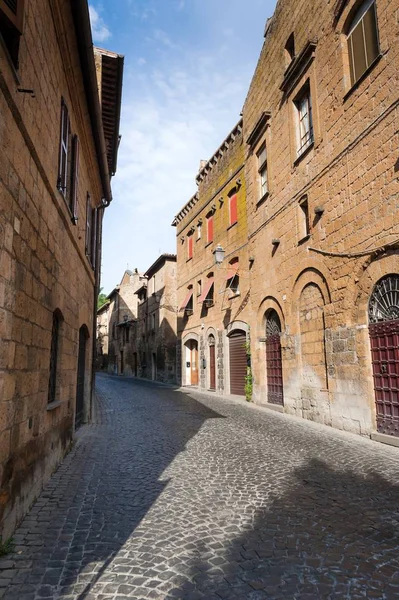 Rue de la ville Orvieto, Italie, Ombrie . — Photo