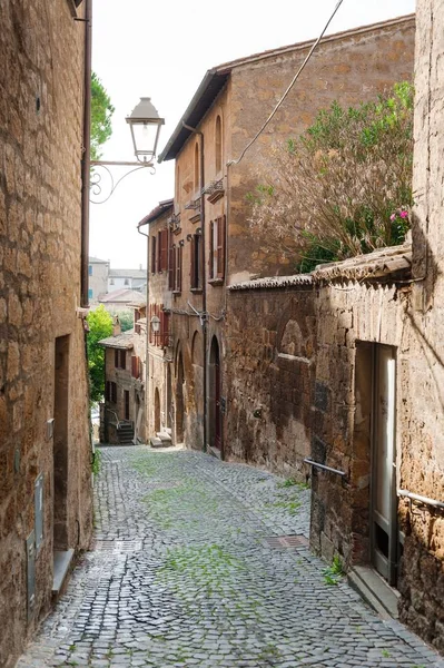 Rue de la ville Orvieto, Italie, Ombrie . — Photo