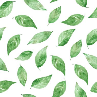 Sarı limon meyve dilimleri ile suluboya el yapımı Dikişsiz desen.