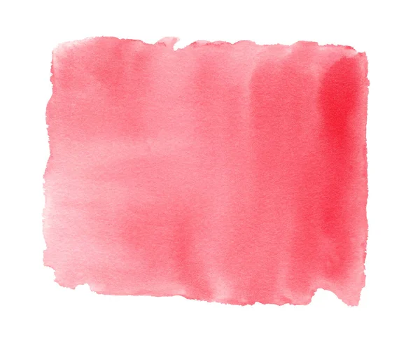 Latar belakang tekstur warna merah air. clipart abstrak. Ilustrasi gambar tangan. — Stok Foto