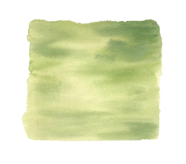 Tekstur hijau warna air. Latar belakang abstrak gambar tangan. — Stok Foto