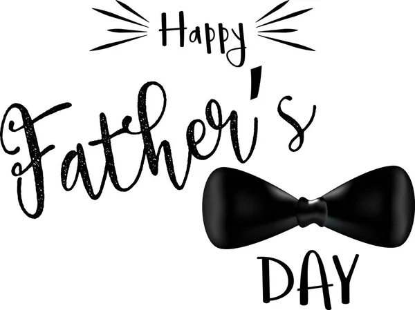 Happy Father Day Calligraphy Lattering Text Design Illustration — Stock Vector