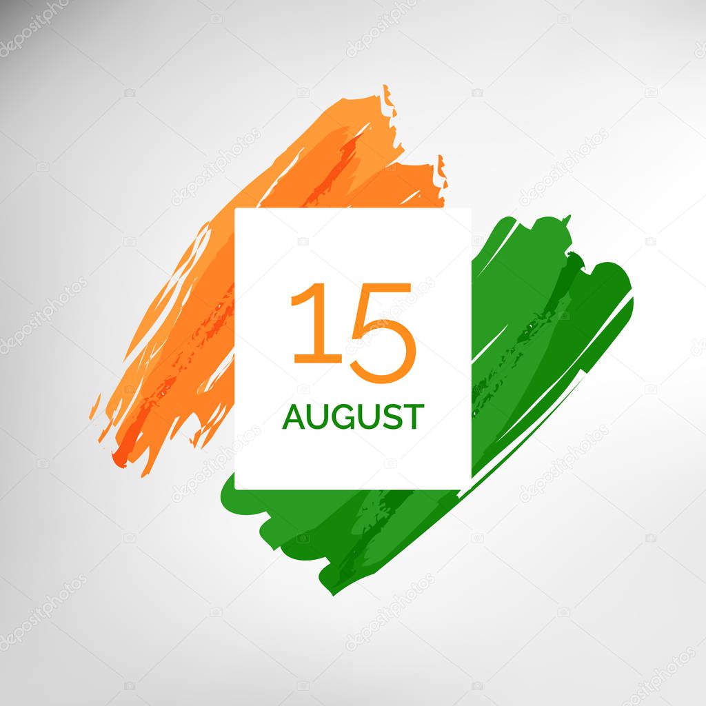 15th august template, poster and wallpaper design illustration. vector illustration.
