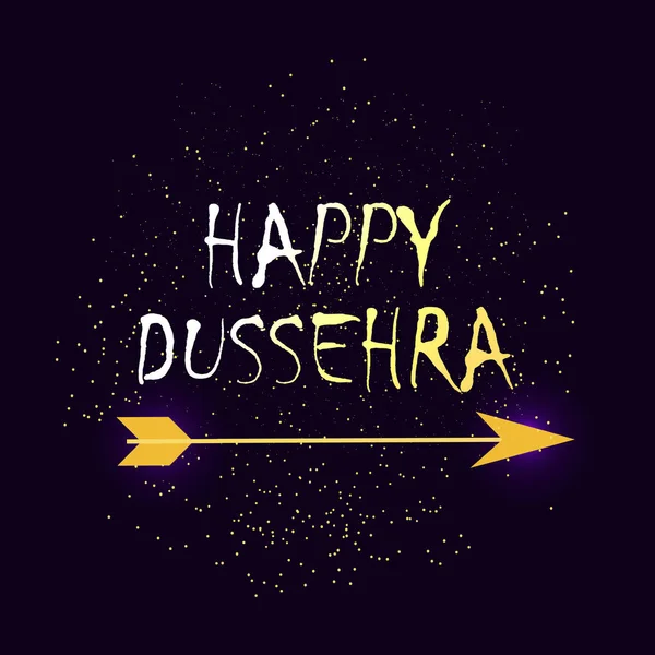 Mutlu dussehra vektör şablon, poster ve tebrik kartı vektör çizim.