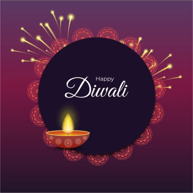 Mutlu bayramlar parti davetiye havai fişek ile.