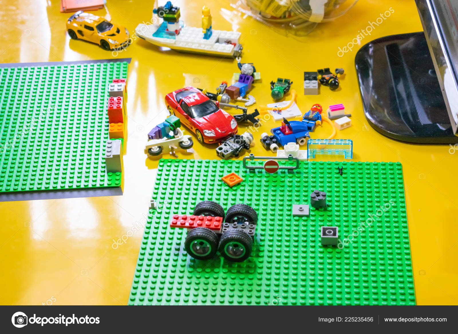 Stop Motion Animation Process Lego Details Toy Cars Reating Video – Stock  Editorial Photo © Irrmago #225235456