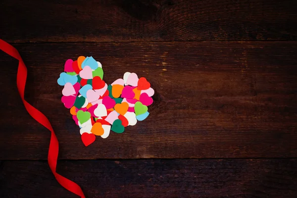 День Святого Валентина Креативность Diy Ремесла Подарок Карты Идеи Многие — стоковое фото