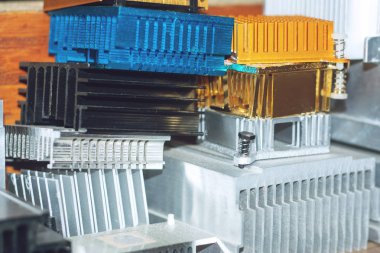 Pasif İşlemci soğutucu radyatör. Çeşitli sıcaklık, bakır ve alüminyum ısı boruları ve Termal pad kanatlı. PC bilgisayar soğutucu için işlemci soğutucu.