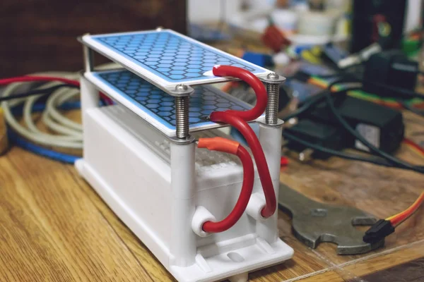 Diy Ozone Generator, ozonizator. Generator ozonu o dużej mocy Diy wi — Zdjęcie stockowe