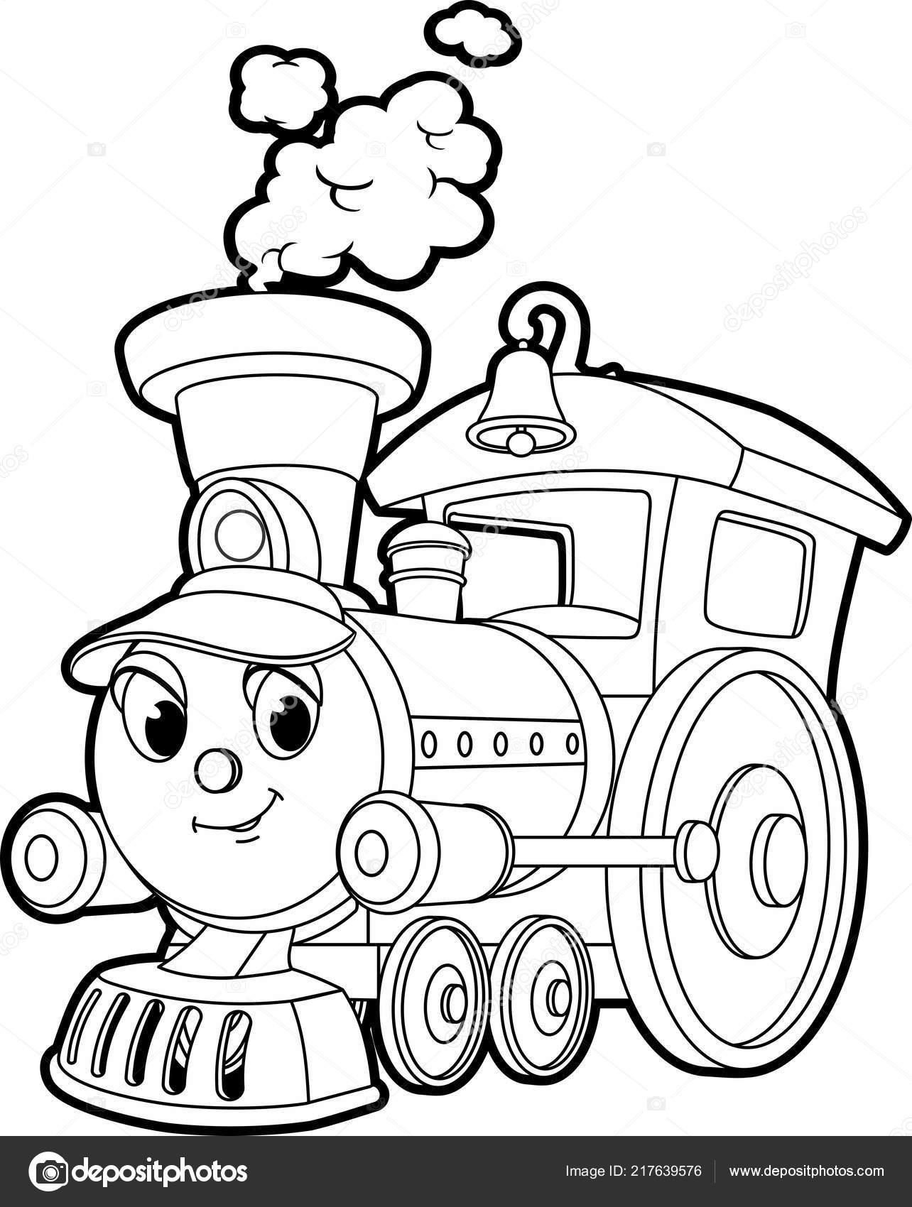 Tren colorear imágenes de stock de arte vectorial | Depositphotos Tren colorear imágenes de stock de arte vectorial | Depositphotos