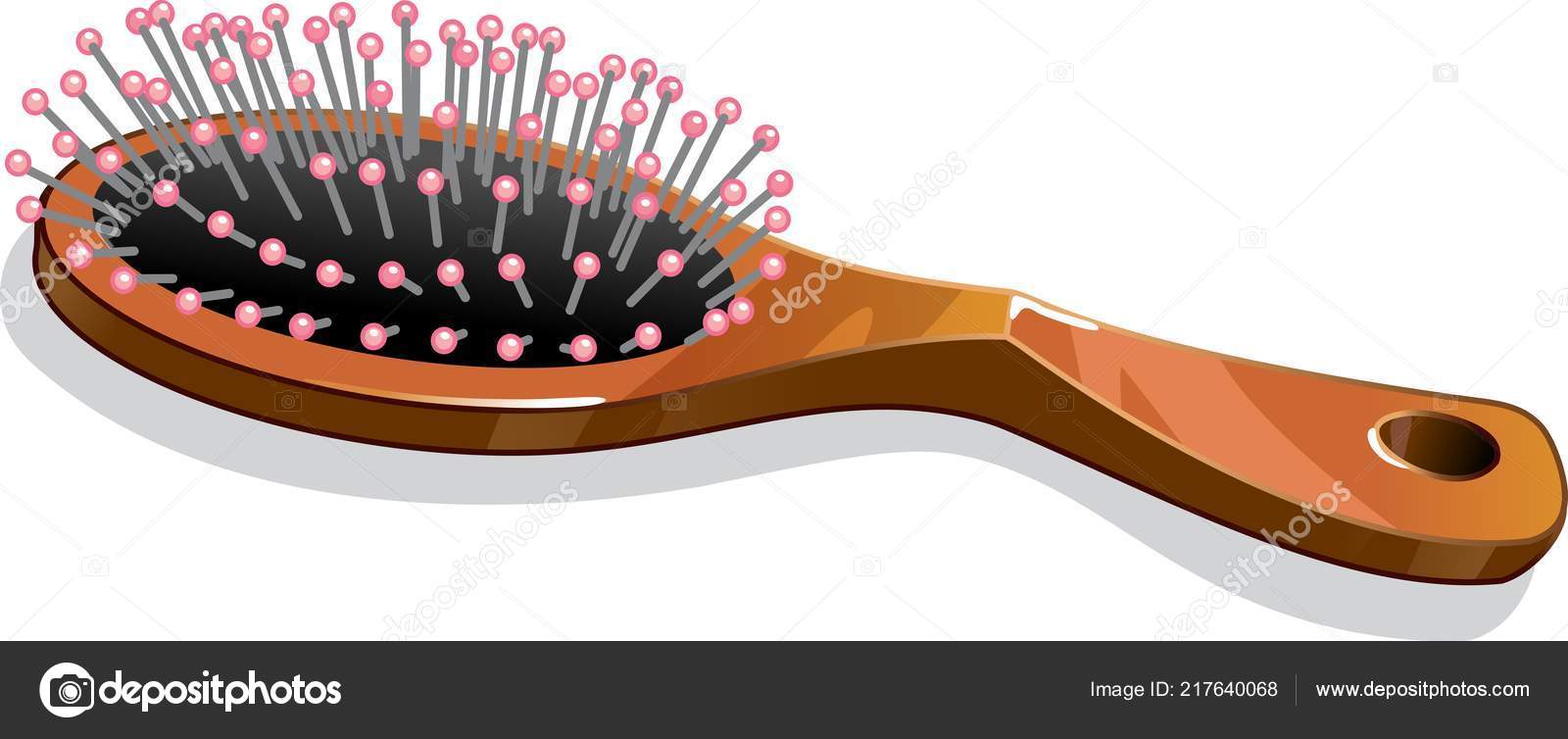 Cartoon Trendy Style Wooden Massage Hair Brush Styling Vector Make Stock Vector Image by ©VitD #217640068 Cartoon Trendy Style Wooden Massage Hair Brush Styling Vector Make Stock Vector Image by ©VitD #217640068
