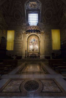 Saint Peters Bazilikası Vatikan şehri Roma iç