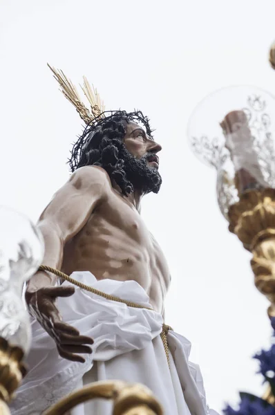 주일에 출구에서 Despojado의 그리스도의 조각품의 — 스톡 사진