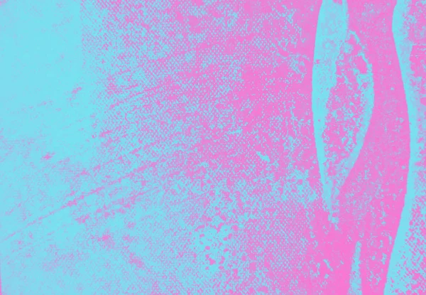 Rosa und blau handgemalte Hintergrundtextur mit Grunge Pinselstrichen — Stockfoto