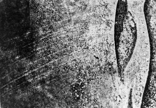 Czarno-biały malowany tekstura tło z grunge pociągnięcia pędzlem — Zdjęcie stockowe