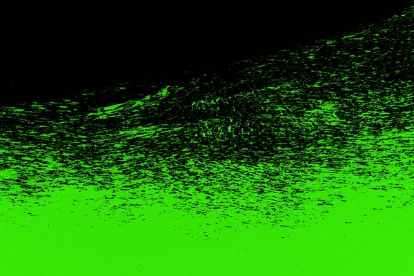 Siyah ve sarı yeşil el boyalı arka plan dokusu ile grunge fırça darbeleri — Stok fotoğraf