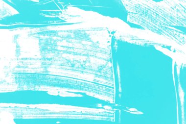 beyaz ve yeşil mavi boya moda arka plan doku fırça darbeleriyle