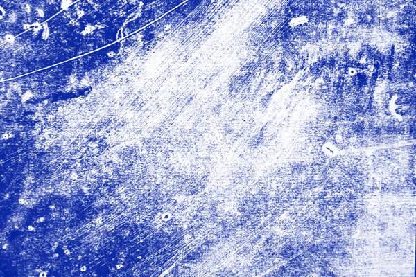 Синьо-біла фарба пензлем штрихи фону — стокове фото