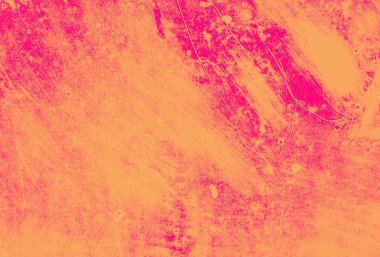 turuncu ve pembe boya fırça darbeleri arka plan 