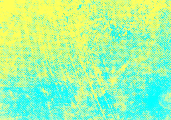 Blue and yellow paint brush strokes background — Stock Photo, Image