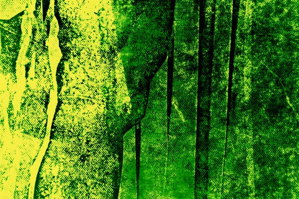 Pennello nero e verde pennellate sfondo — Foto Stock