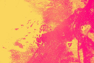 pembe mercan ve turuncu boya fırça darbeleri arka plan 