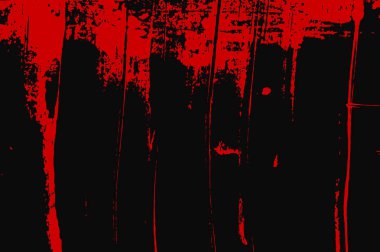 kırmızı ve siyah boya fırça darbeleri arka plan 